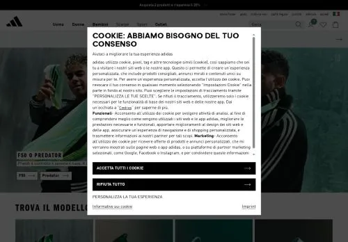 adidas Settembre 2026