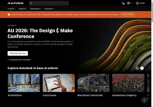 Autodesk Settembre 2026