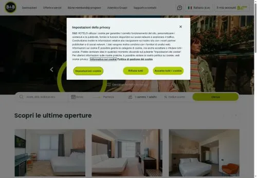 B&B Hotels Marzo 2026