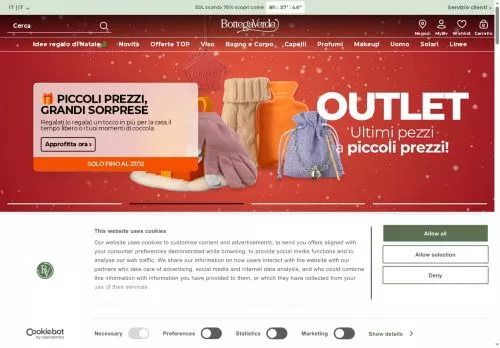 Bottega Verde Gennaio 2026