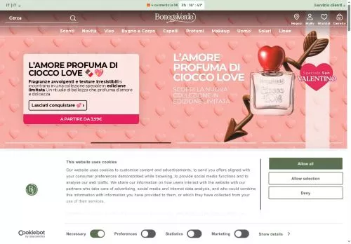 Bottega Verde Febbraio 2026