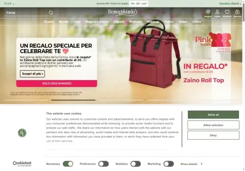 Bottega Verde Marzo 2026