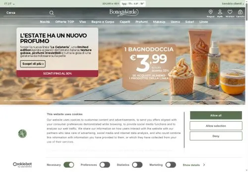 Bottega Verde Giugno 2026