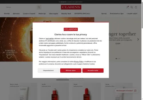 Clarins Settembre 2026