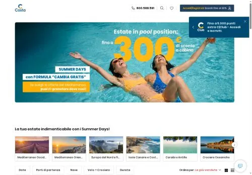 Costa Crociere Maggio 2026