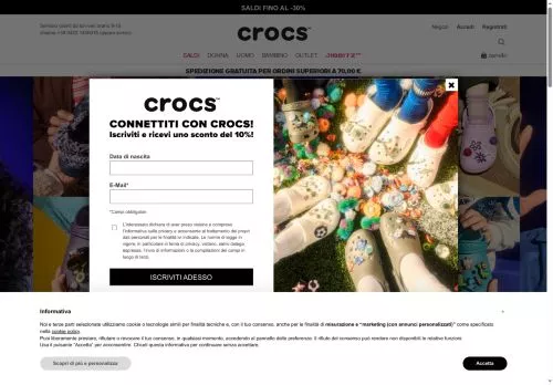 Crocs Gennaio 2026