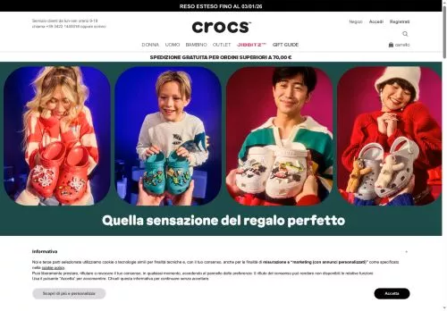 Crocs Dicembre 2025