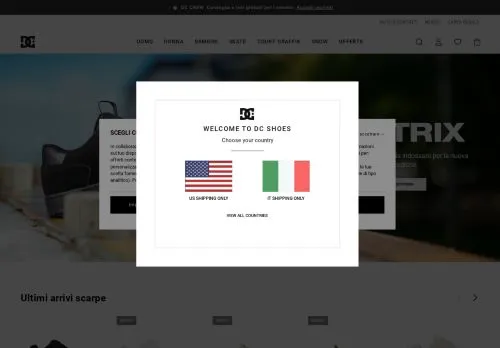 DC Shoes Settembre 2026