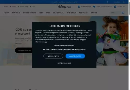 Disney Store Febbraio 2026