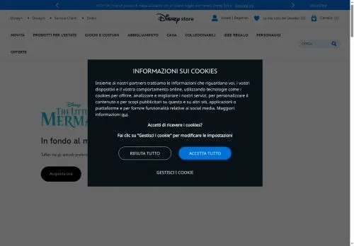 Disney Store Aprile 2026