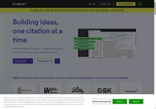 EndNote Dicembre 2025