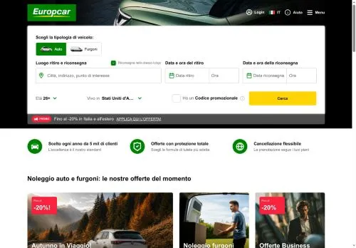 Europcar Ottobre 2026