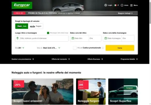 Europcar Maggio 2026