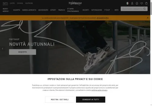 Footshop Settembre 2026