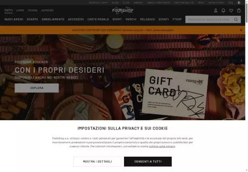 Footshop Dicembre 2025