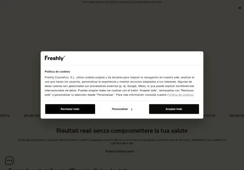 Freshly Cosmetics Settembre 2026