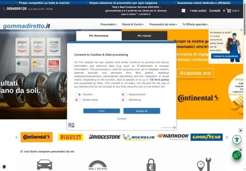 Gommadiretto.it Marzo 2026