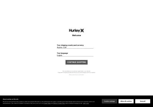 Hurley Dicembre 2025