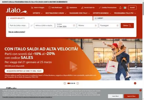 Italo Treno Gennaio 2026