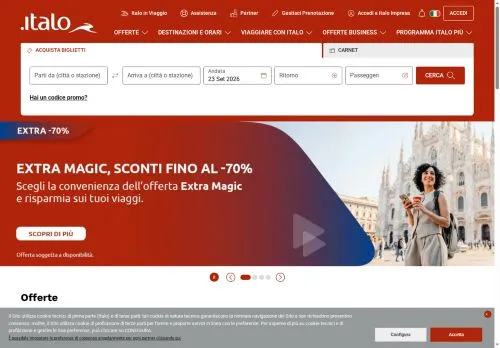Italo Treno Settembre 2026