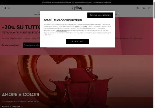 Kipling Febbraio 2026