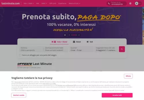 Lastminute Marzo 2026