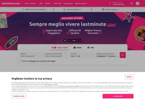 Lastminute Settembre 2026