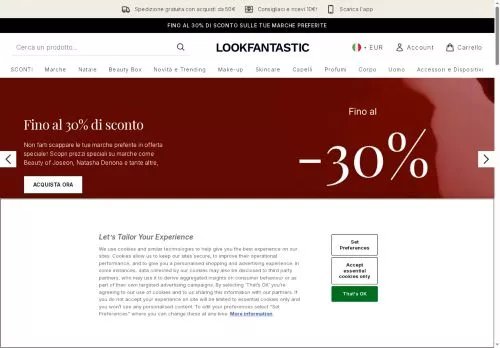 Look Fantastic Dicembre 2025