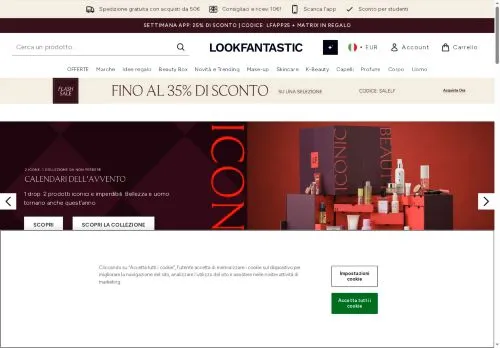 Look Fantastic Settembre 2026