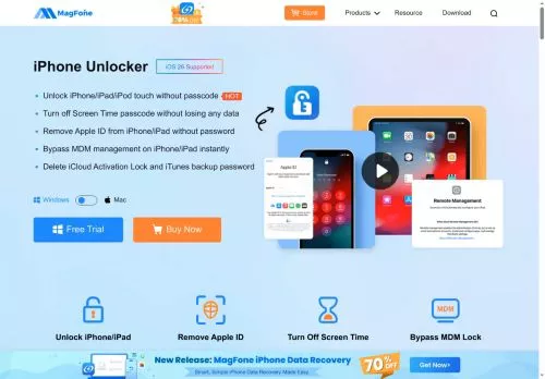 MagFone iPhone Unlocker Febbraio 2026