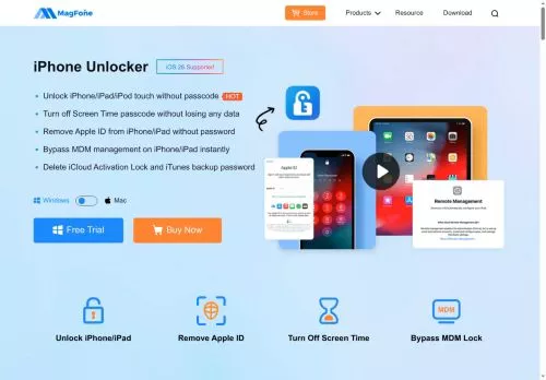 MagFone iPhone Unlocker Febbraio 2026
