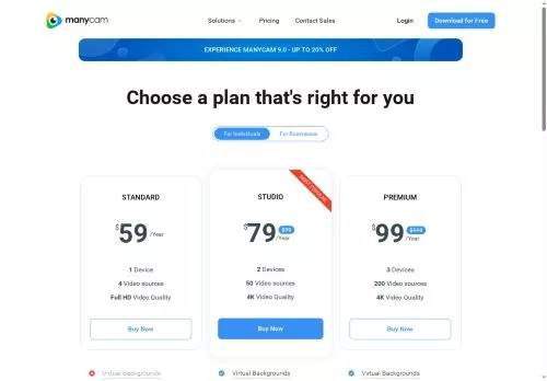 Manycam Dicembre 2025