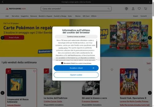 Mondadori Giugno 2026