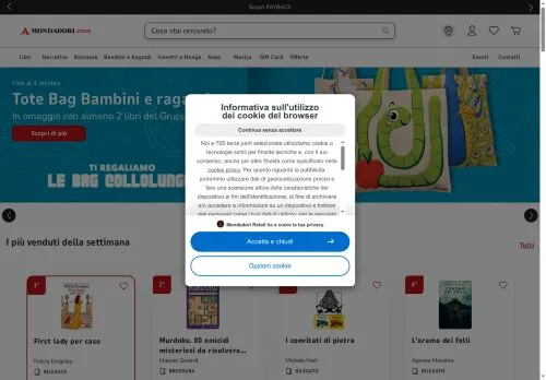 Mondadori Settembre 2026