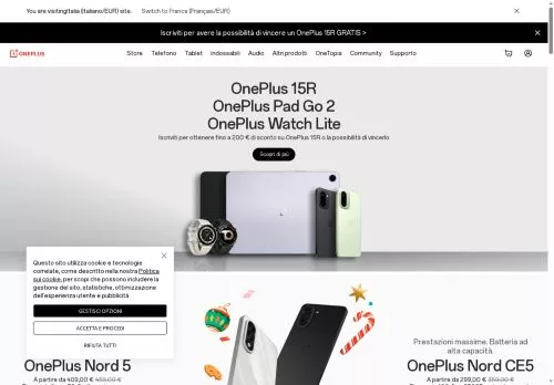 Oneplus Dicembre 2025