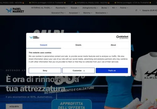 Padel Market Settembre 2026
