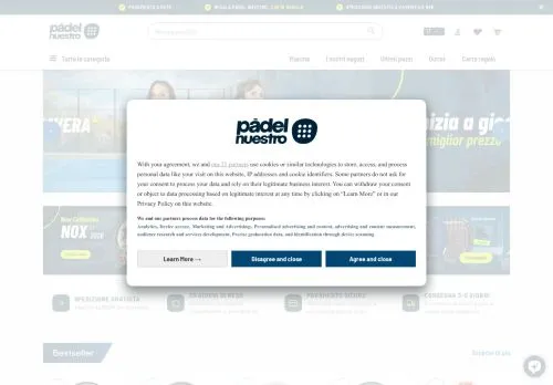 Padel Nuestro Maggio 2026