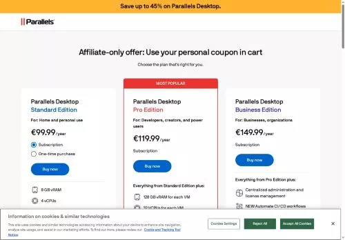 Parallels Febbraio 2026