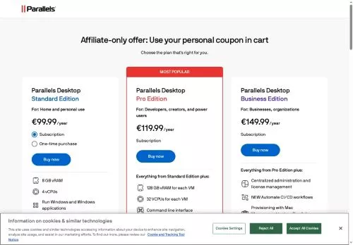 Parallels Dicembre 2025