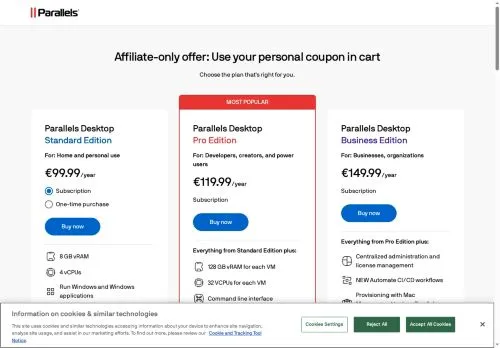 Parallels Marzo 2026