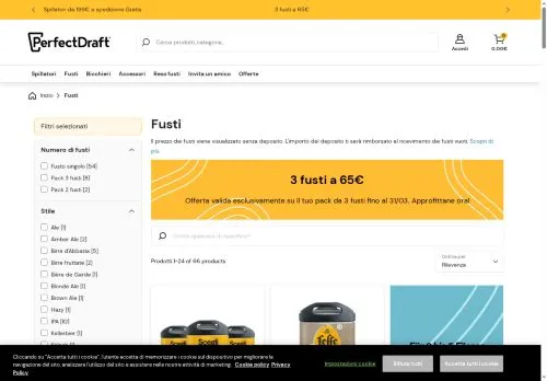 PerfectDraft Aprile 2026
