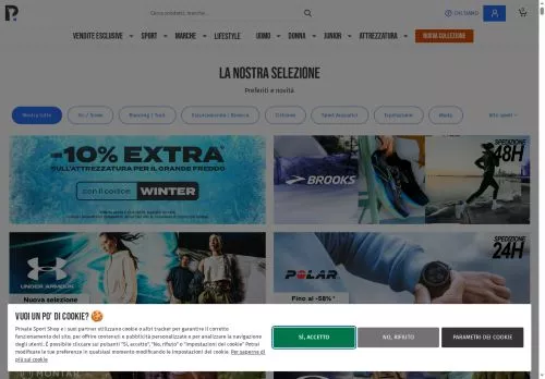 Private Sport Shop Gennaio 2026