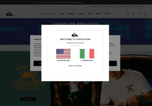 Quiksilver Luglio 2026