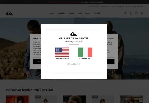 Quiksilver Settembre 2026
