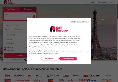 Rail Europe Ottobre 2026