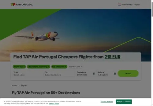 TAP Air Portugal Luglio 2026