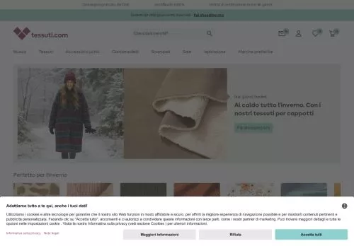Tessuti Dicembre 2025