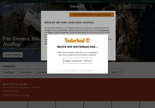 Timberland Maggio 2026