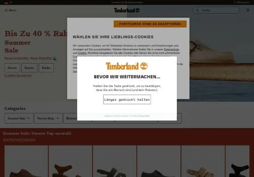 Timberland Giugno 2026