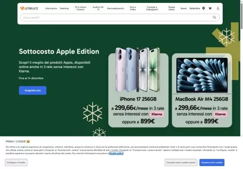 Unieuro Dicembre 2025